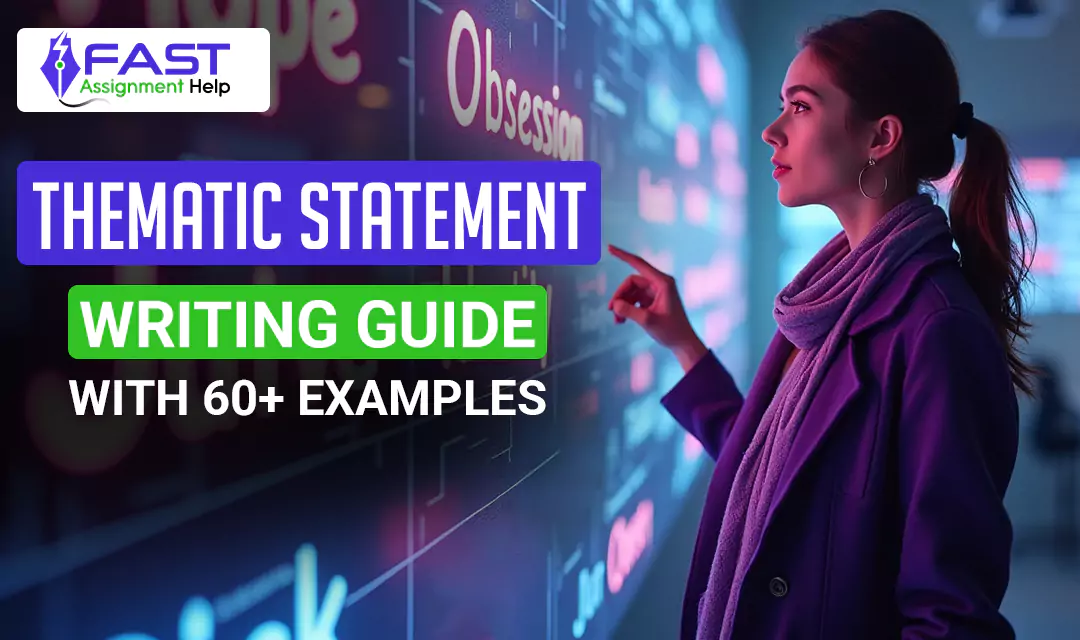 Thematic Statement Writing Guide with 60+ Examples